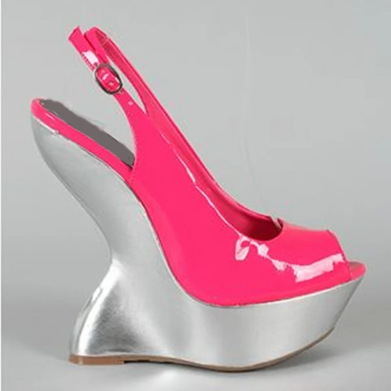 Peep Toe Heels - Туфли-лодочки с вырезами и открытым носком,