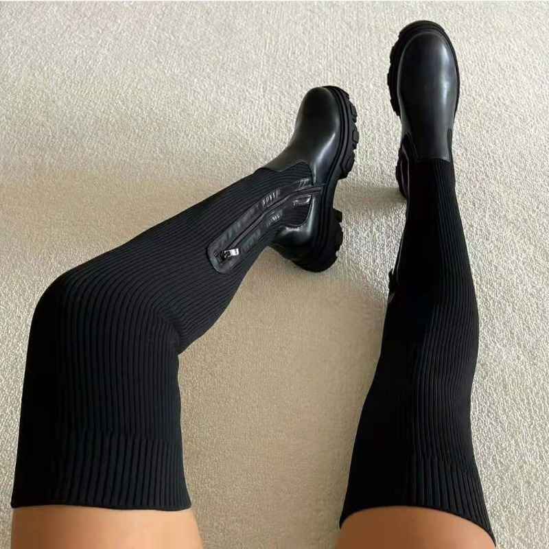 Sock Boot Women - 2025 зимняя обувь, женские носки, модные