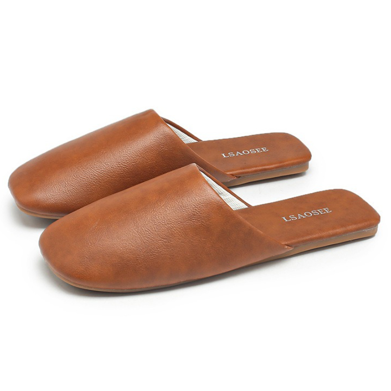 Women Shoes Japanese Brand - Лаконичные удобные домашние тапочки, женские нескользящие