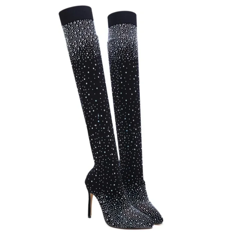 Сексуальные женские сапоги выш – обзор и цена Sock Boot Women