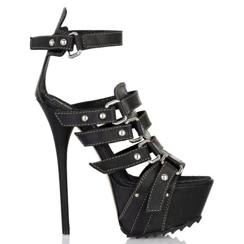 Модные женские туфли на платфо – обзор и цена Peep Toe Heels