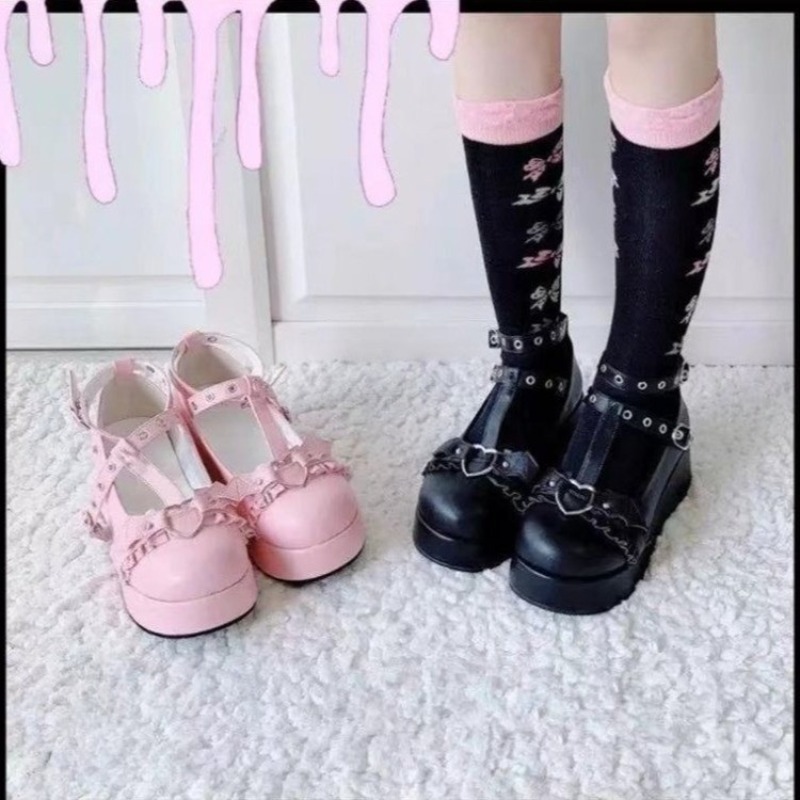 Женские туфли на танкетке, роз – обзор и цена Women Shoes Japanese Brand