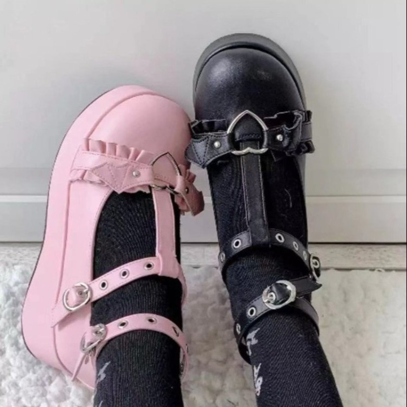 Женские туфли на танкетке, роз – обзор и цена Women Shoes Japanese Brand