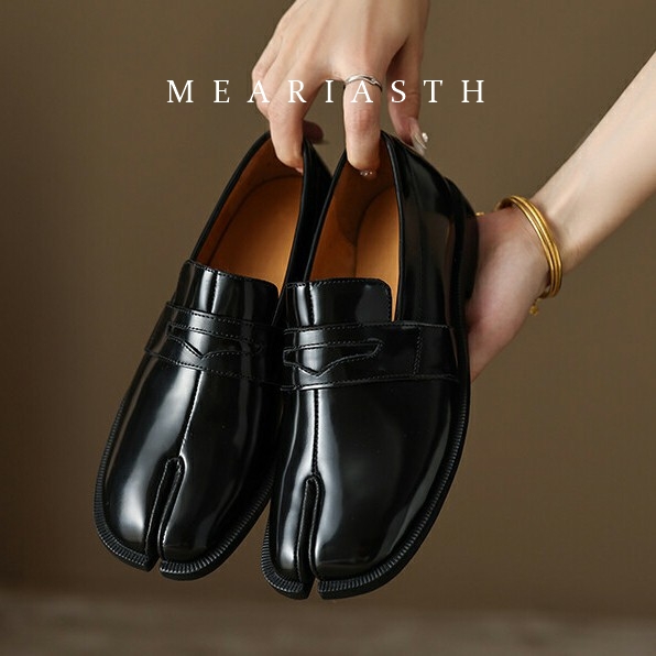 Черные лоферы таби из лакирова – обзор и цена Women'S Shoes In Wide Width