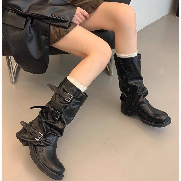Женские ботинки с пряжкой на р – обзор и цена Sock Boot Women