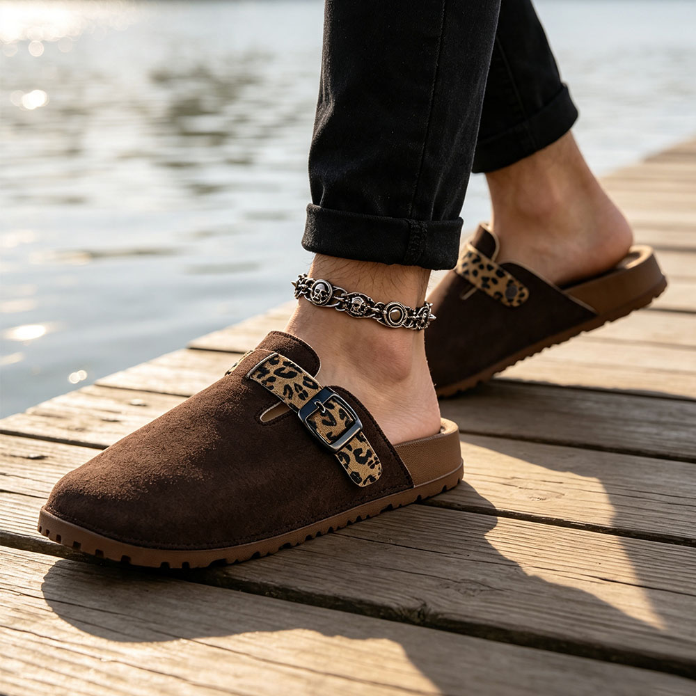 Женские мюли с закрытым носком – обзор и цена Slip On Mule Flat