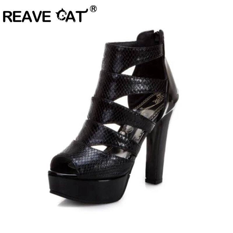 Женские босоножки на массивном – обзор и цена Peep Toe Heels