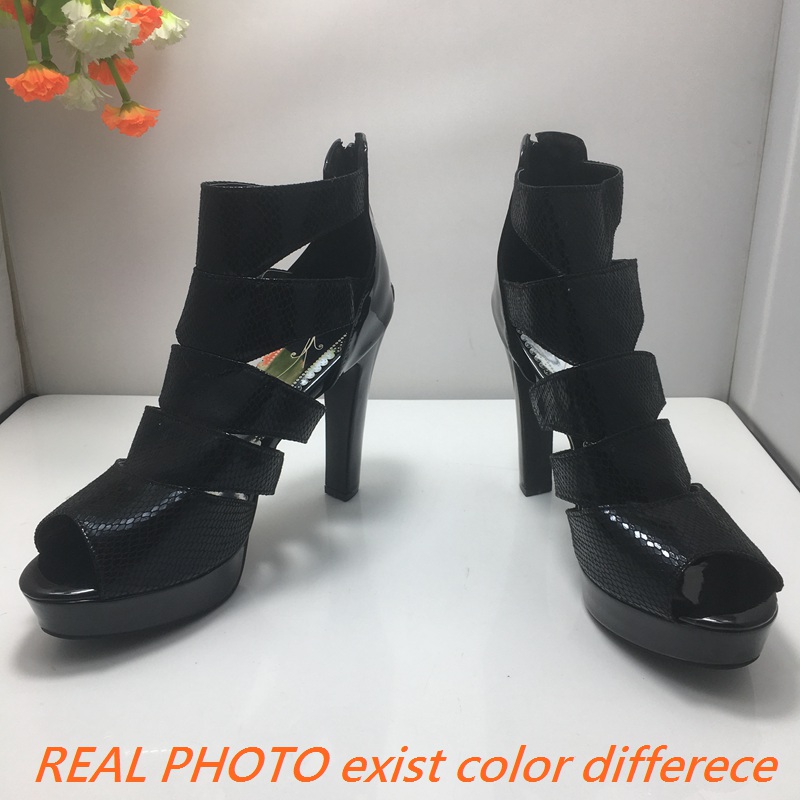 Женские босоножки на массивном – обзор и цена Peep Toe Heels