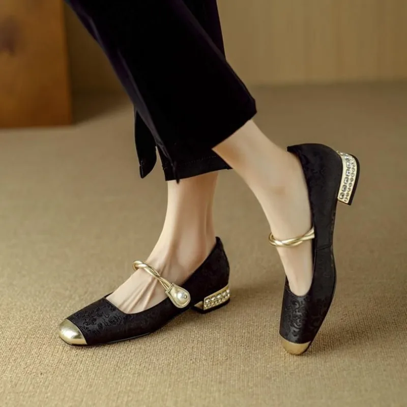 Женские туфли-лодочки на блочн – обзор и цена Women Shoes Japanese Brand